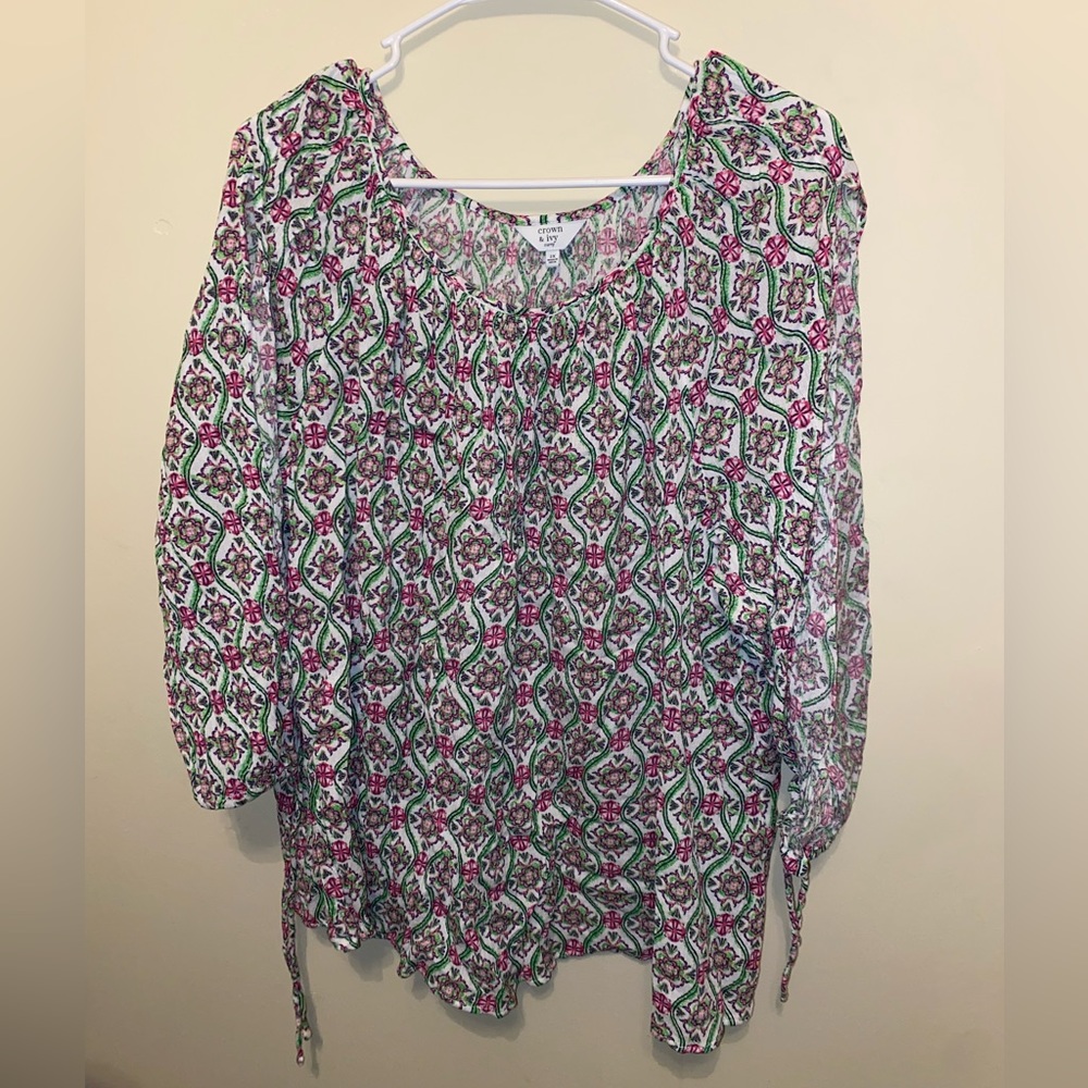 Crown & Ivy 2XL Top